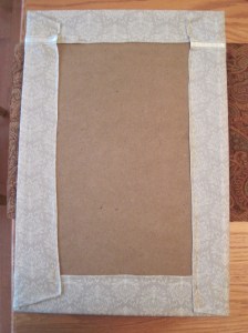 The back of the board.